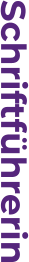 Schriftführerin